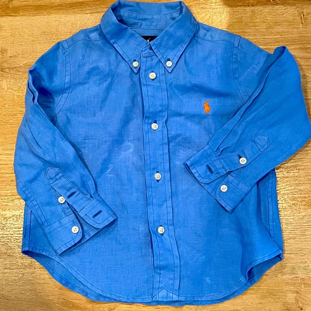 Ralph Lauren Boys Button-Up Shirt - 24 months